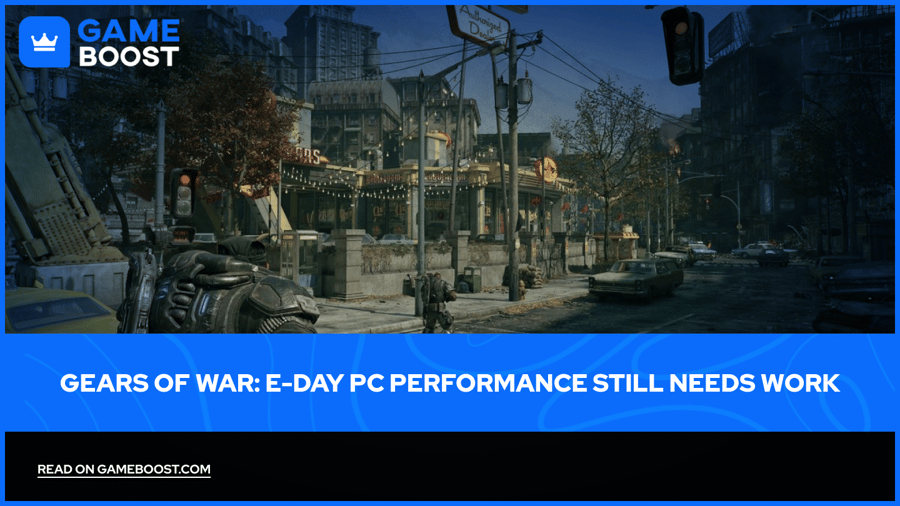 Gears of War: E-Day PC Performance Still Needs Work