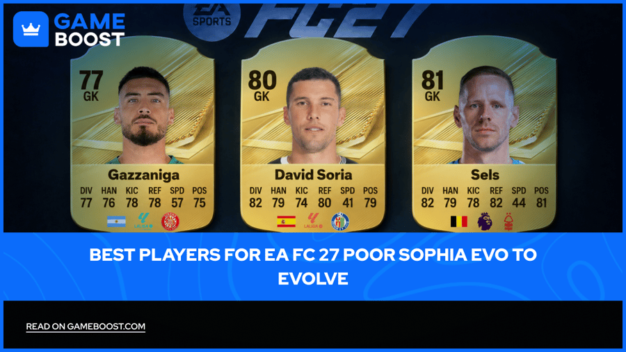 Best Players for EA FC 27 Poor Sophia EVO to Evolve
