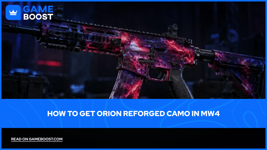 How to Get Orion Reforged Camo in MW4