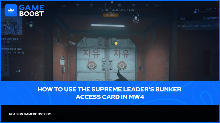 How to Use the Supreme Leader's Bunker Access Card in MW4