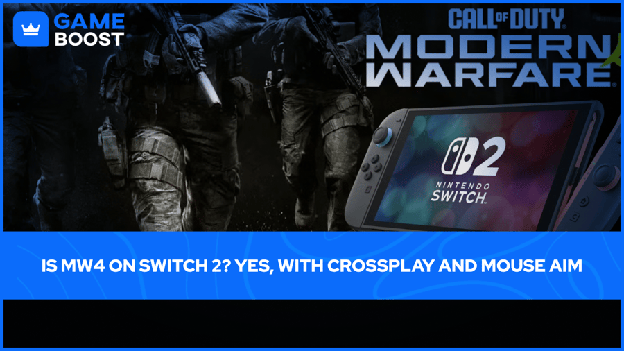 Is MW4 on Switch 2? Yes, With Crossplay and Mouse Aim