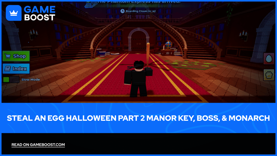 Steal an Egg Halloween Parte 2: chiave del maniero, boss e monarca