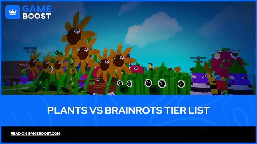 Plants vs Brainrots Tier List (2026)