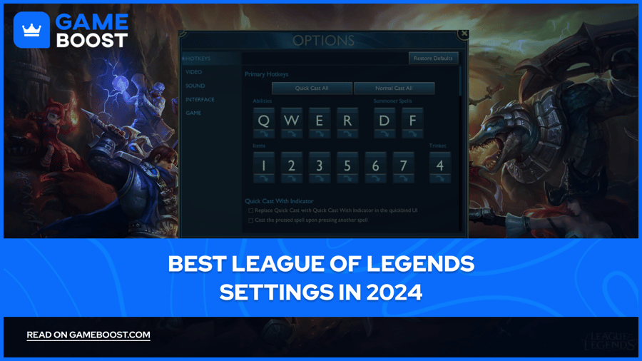 Best League of Legends Settings in 2024