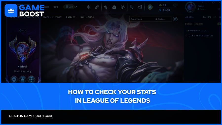 Cómo Revisar tus Estadísticas en League of Legends (2026)