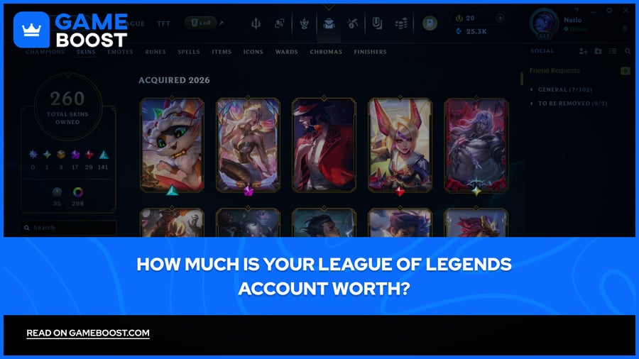 Hvor Meget Er Din League of Legends Konto Værd?