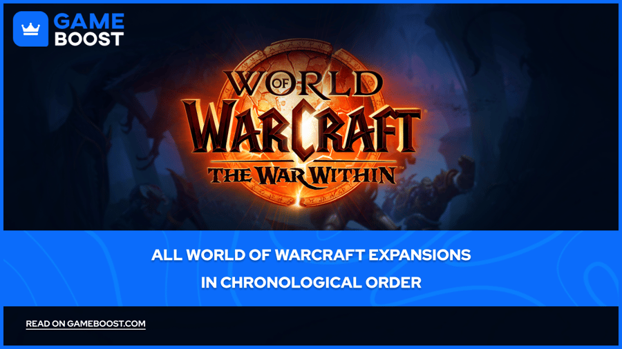 Alle World of Warcraft Erweiterungen in chronologischer Reihenfolge