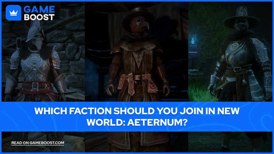Qual Facção Deveria Você Juntar-se em New World: Aeternum?