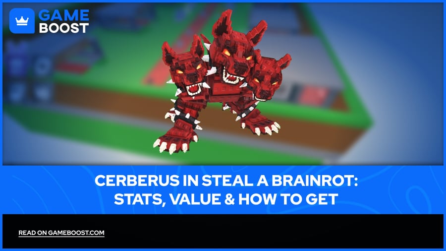 Cerberus en Steal a Brainrot: Estadísticas, Valor y Cómo Conseguirlo