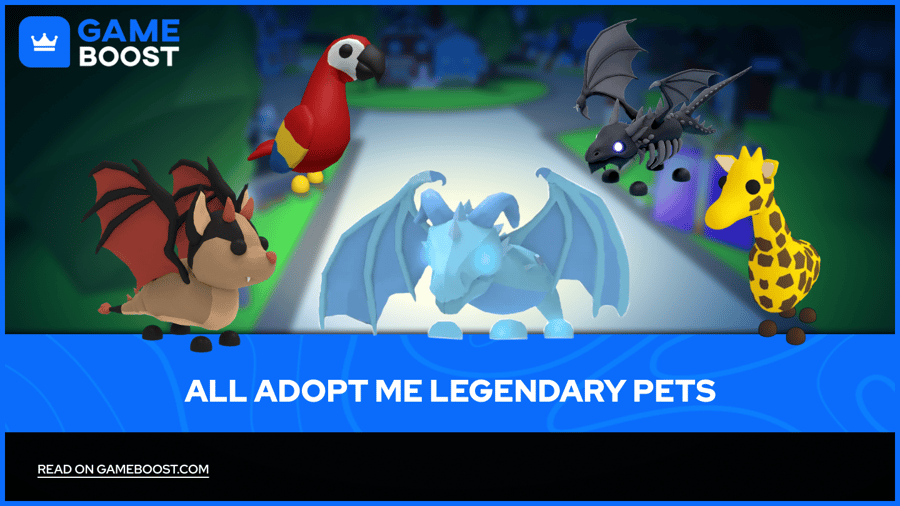 Všechna legendární zvířata v Adopt Me (2026)