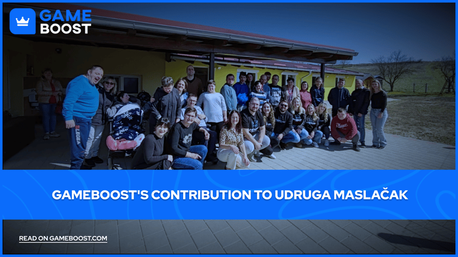 GameBoost's Contribution to Udruga Maslačak