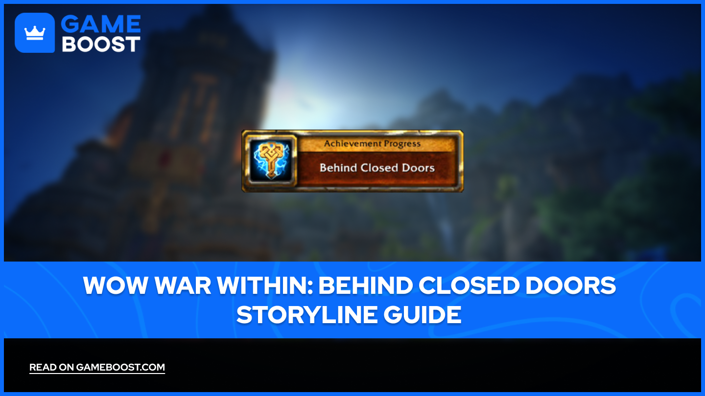 WoW War Within: Behind Closed Doors Historieguide