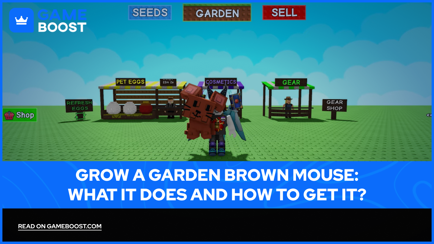 Grow a Garden Brown Mouse: Mit csinál és hogyan szerezheted meg?