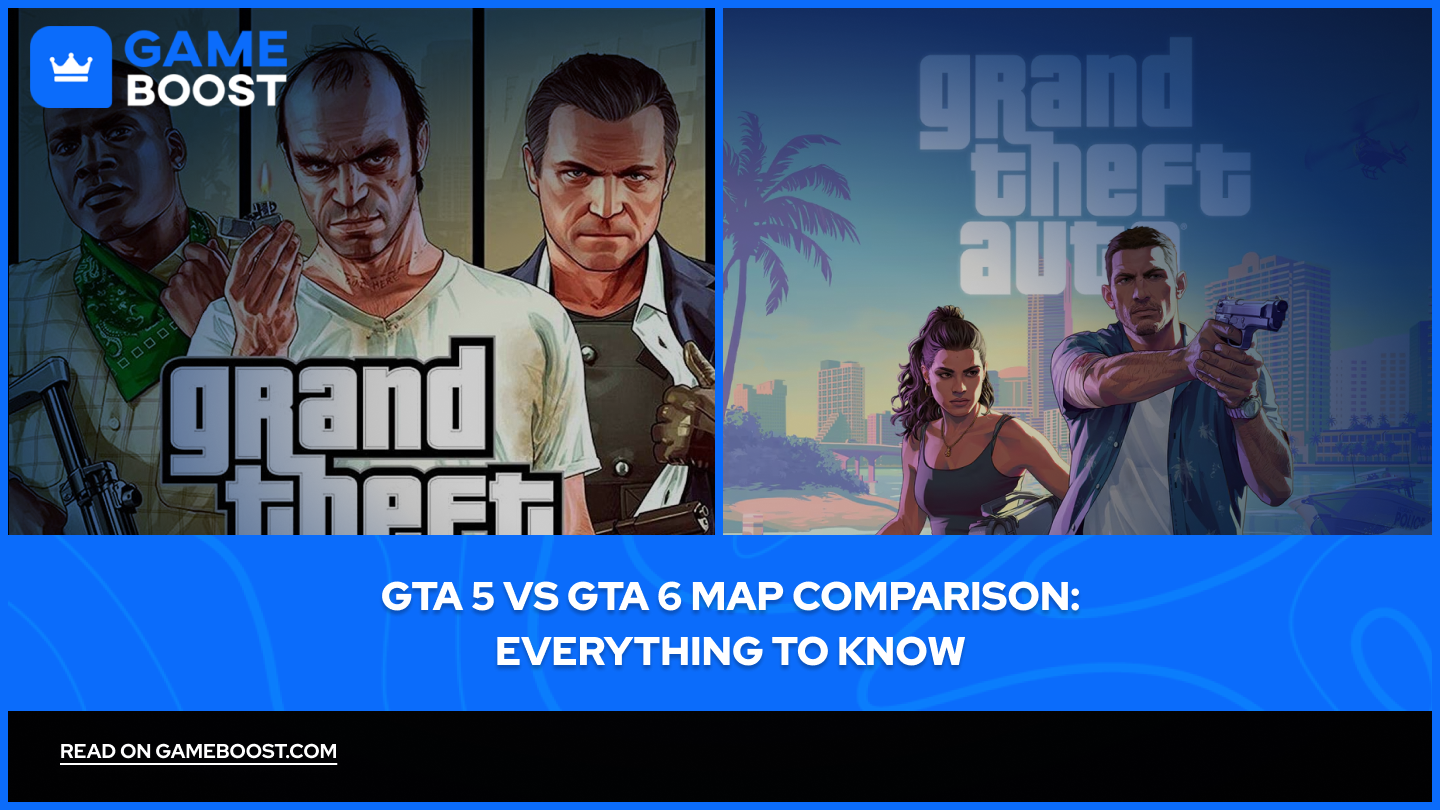 GTA 5 vs GTA 6 Compararea Hărților: Tot ce Trebuie Să Știi