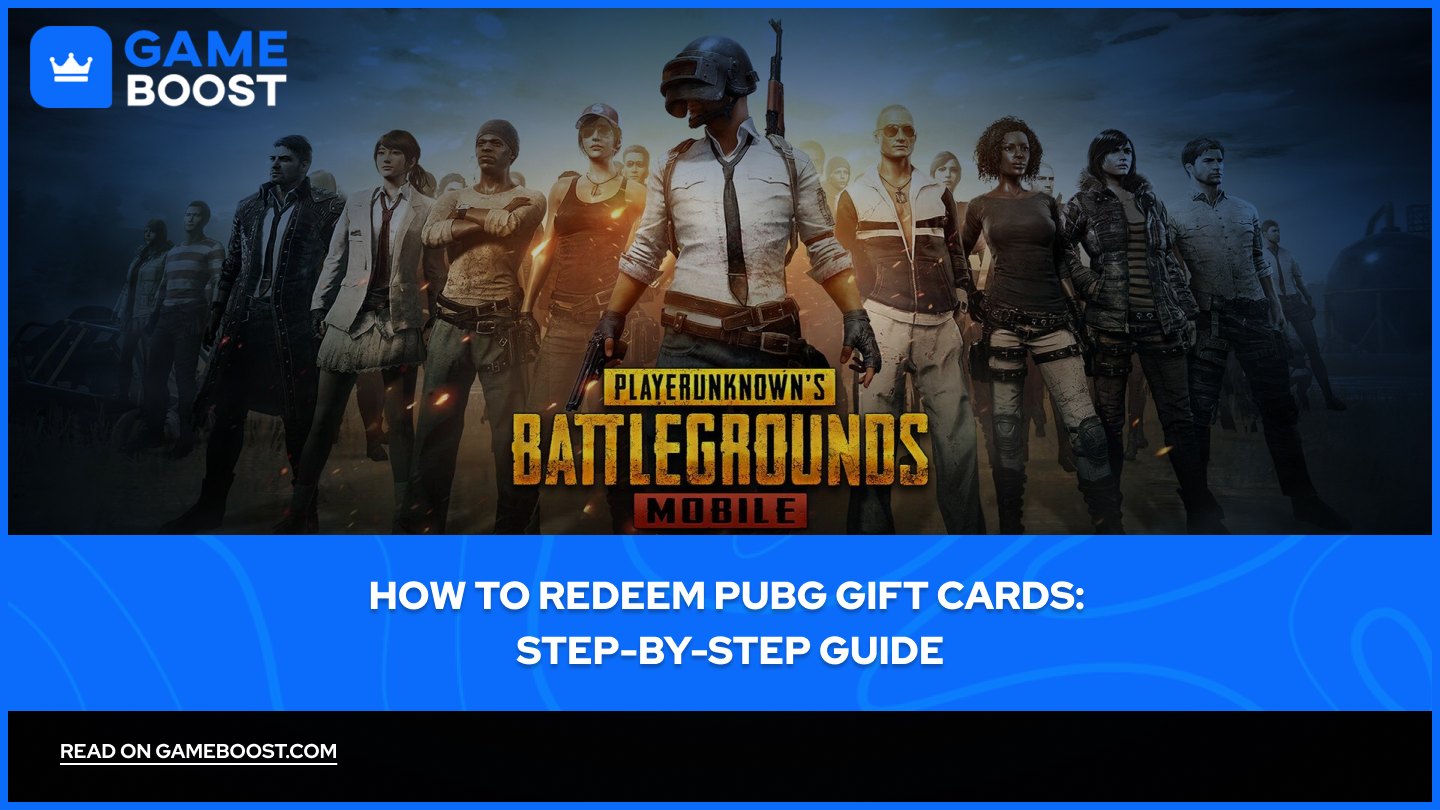 Hvordan man indl&oslash;ser PUBG gavekort: Trin-for-trin guide