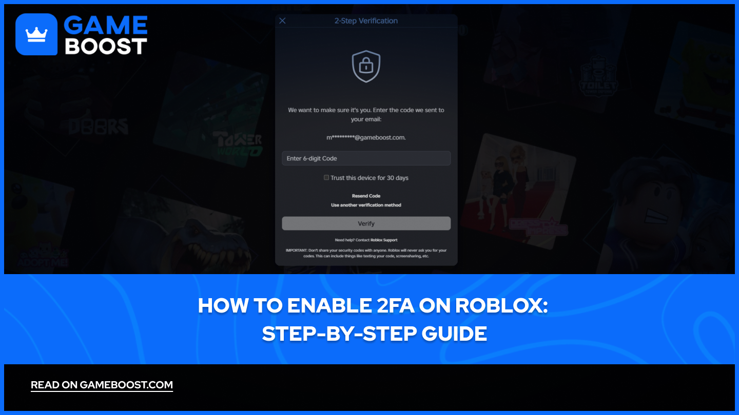 Как включить 2FA на Roblox: Пошаговое руководство