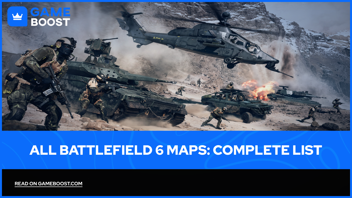 Todos los mapas de Battlefield 6: Lista completa