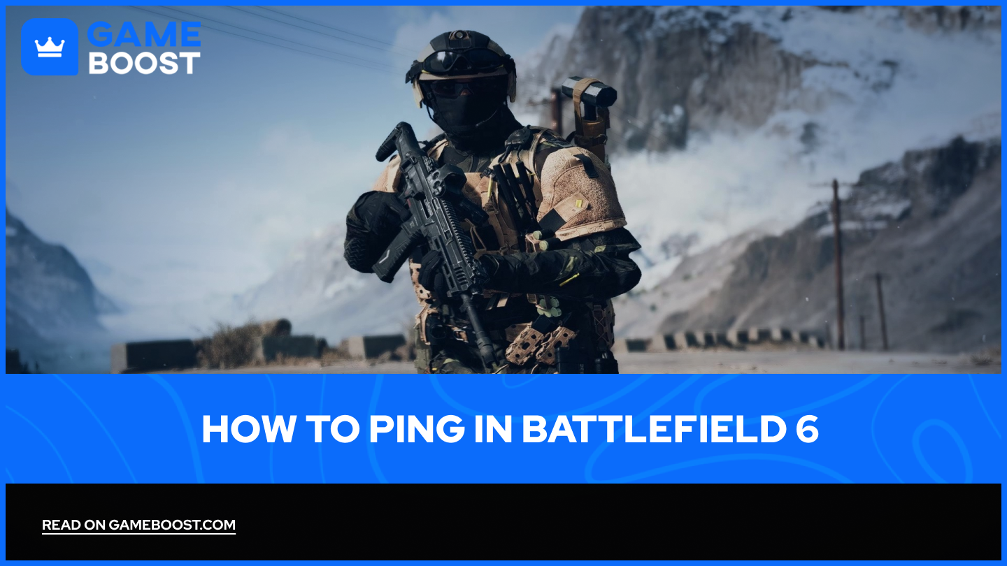 Cómo hacer ping en Battlefield 6