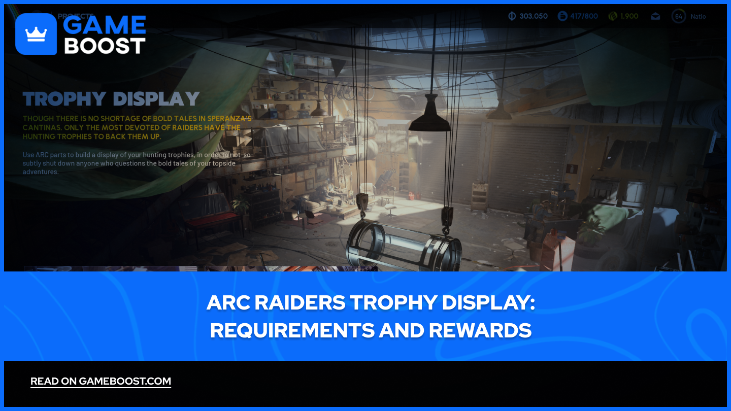 ARC Raiders Trophy Display: Требования и Награды