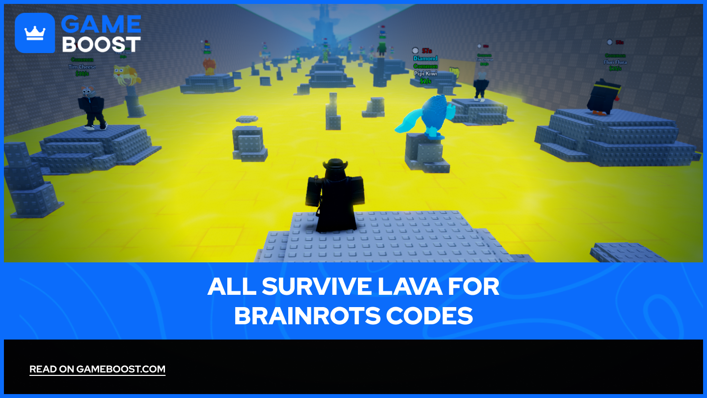 All Survive LAVA for Brainrots Codes (July 2026)