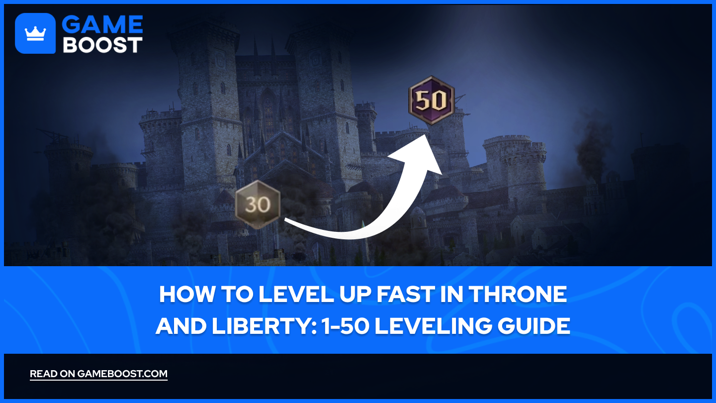 Hvordan man leveler hurtigt op i Throne and Liberty: 1-50 Leveling Guide