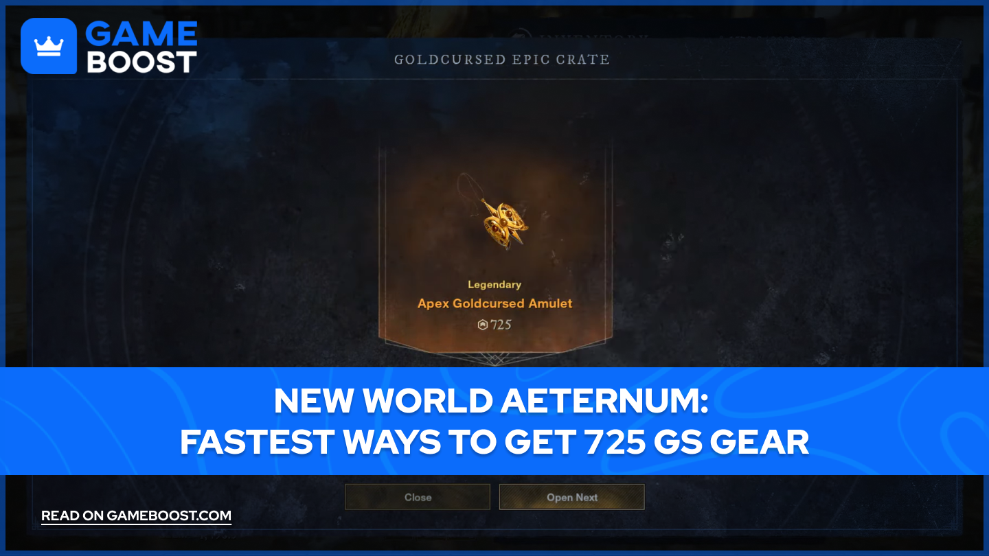 New World Aeternum: Modi più Veloci per Ottenere Equipaggiamento 725 GS