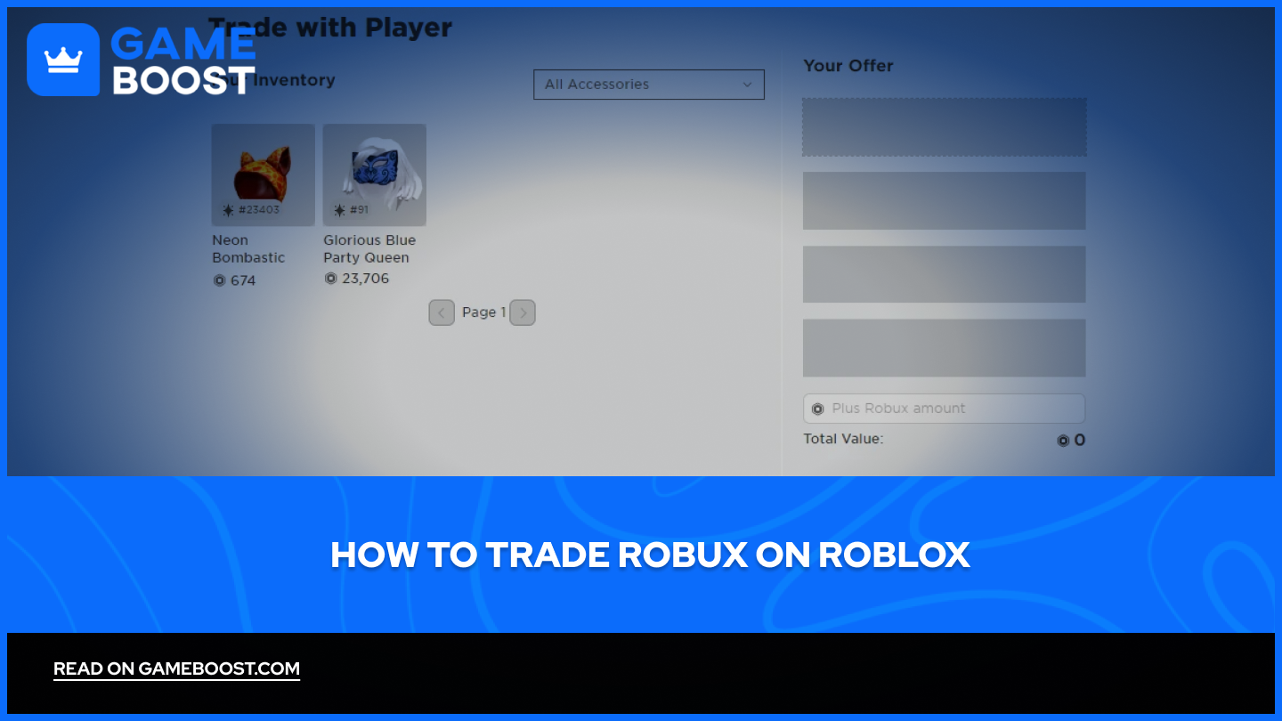 How to Trade Robux on Roblox (2026)