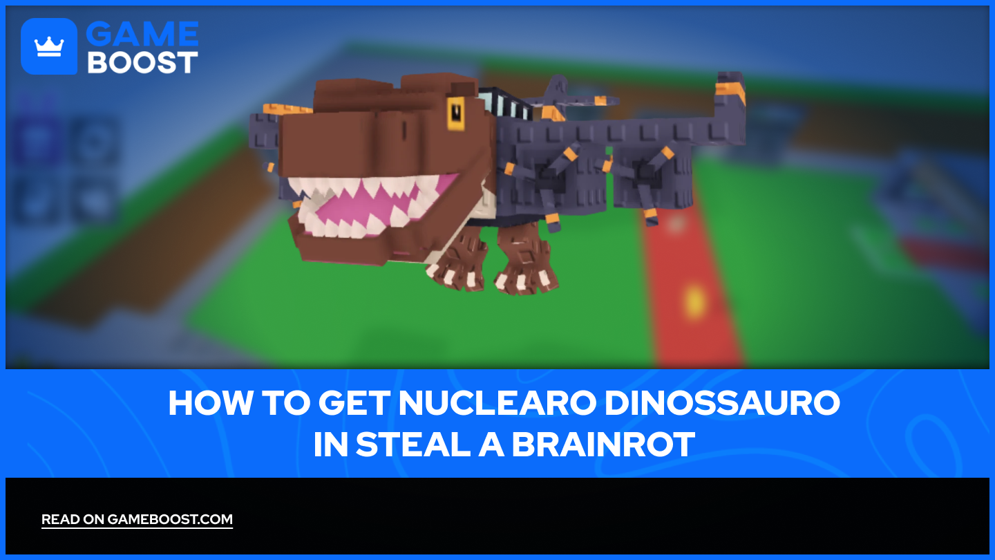 Hvordan man får Nuclearo Dinossauro i Steal a Brainrot