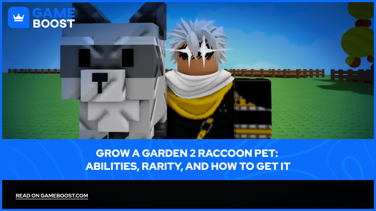 Grow a Garden 2 Raccoon Pet: Kyvyt, Harvinaisuus ja Kuinka Saada Se