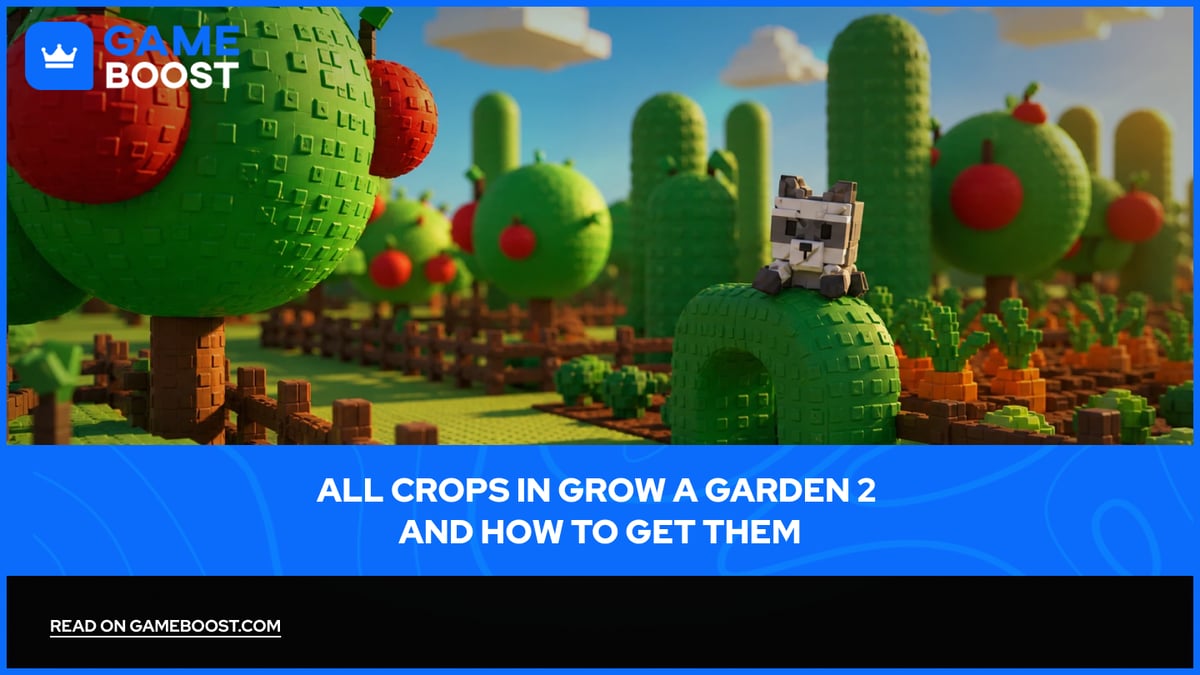 Kaikki sadot peliss&auml; Grow a Garden 2 ja miten saada ne