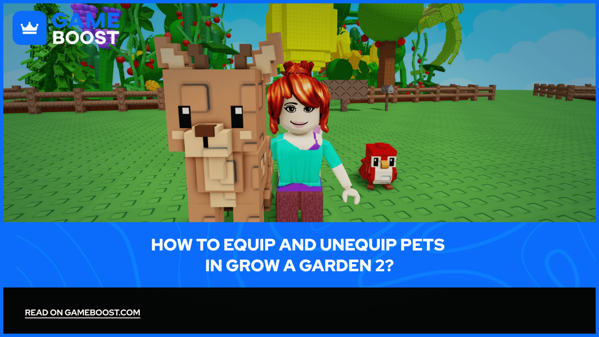 Kuinka varustaa ja riisua lemmikkej&auml; Grow a Garden 2:ssa?