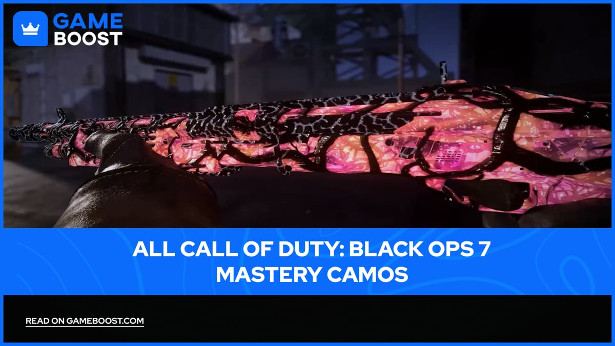 All Call of Duty: Black Ops 7 Mastery Camos