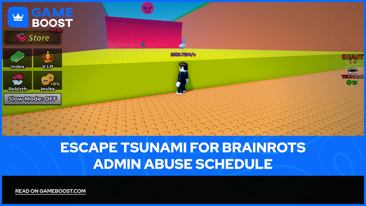 Escape Tsunami para el Programa de Abuso de Admin de Brainrots (2026)