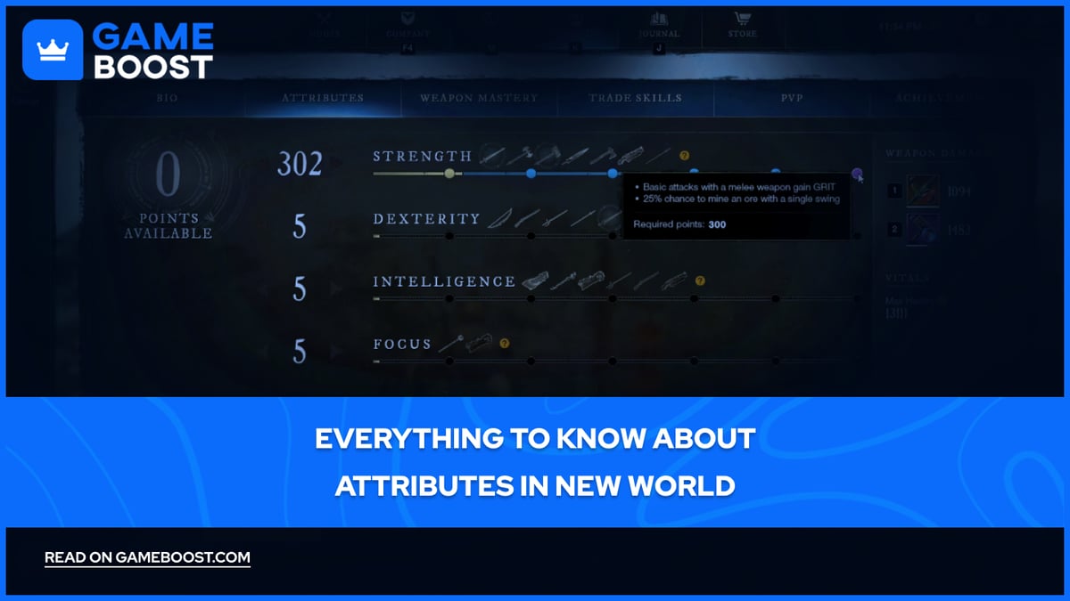 Everything to Know About Attributes in New World