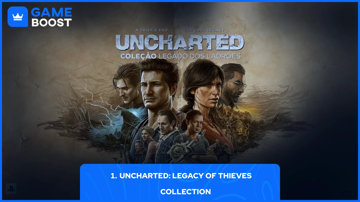 Nathan Drake e Chloe Frazer de Uncharted