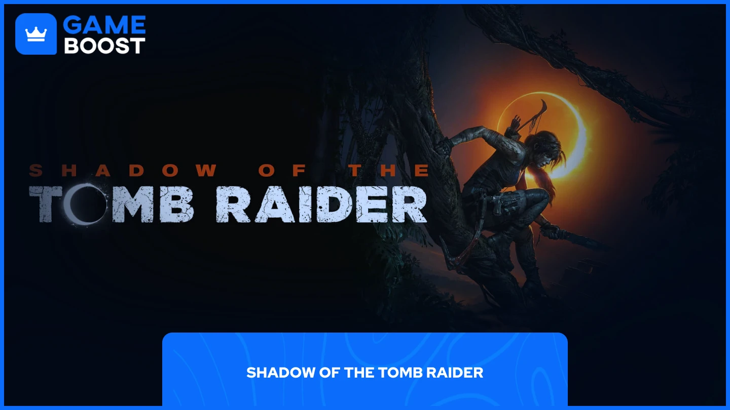 o imagine cu Lara Croft coborând dintr-un copac
