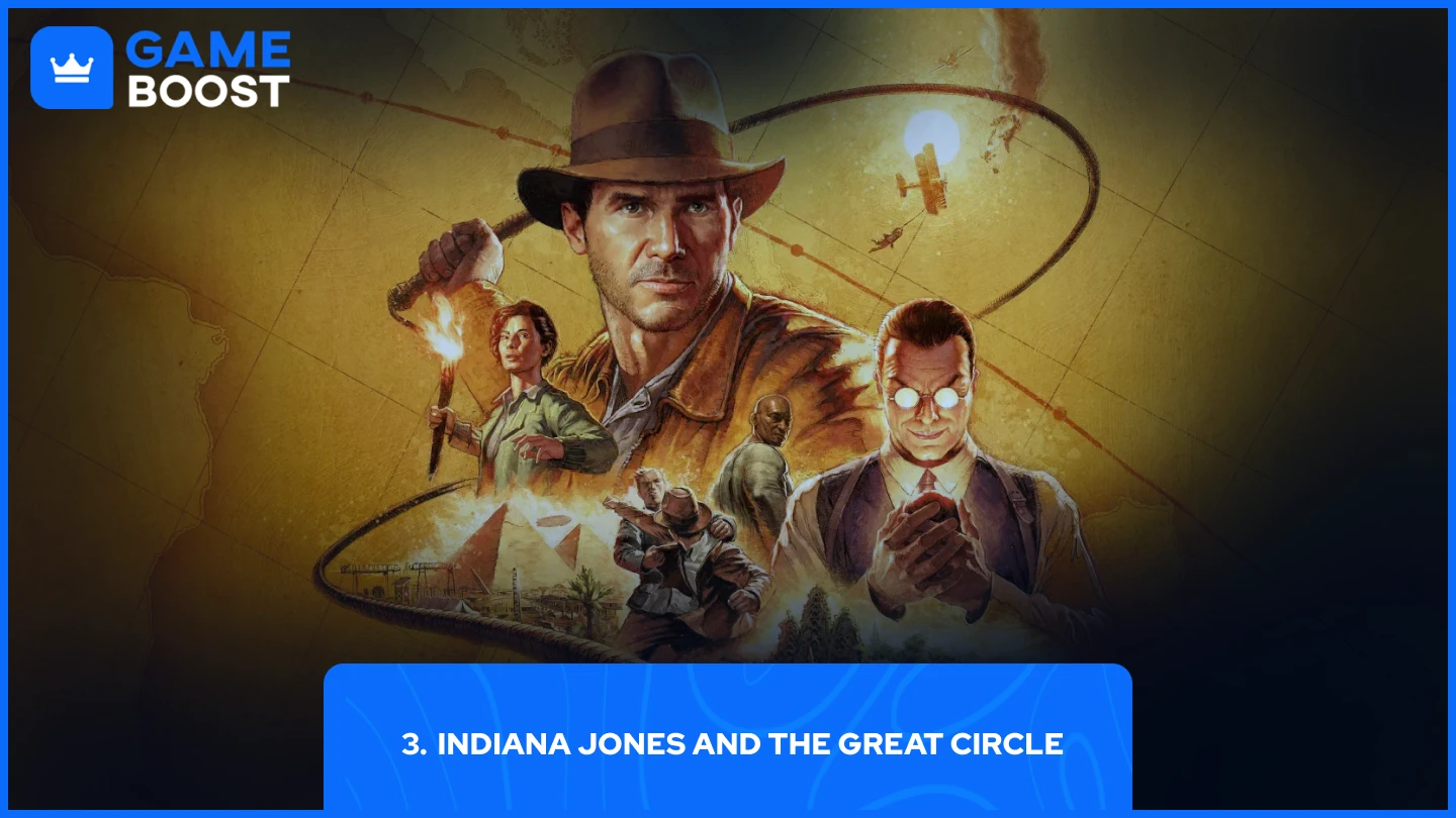 Capa do jogo Indiana Jones e o grande círculo