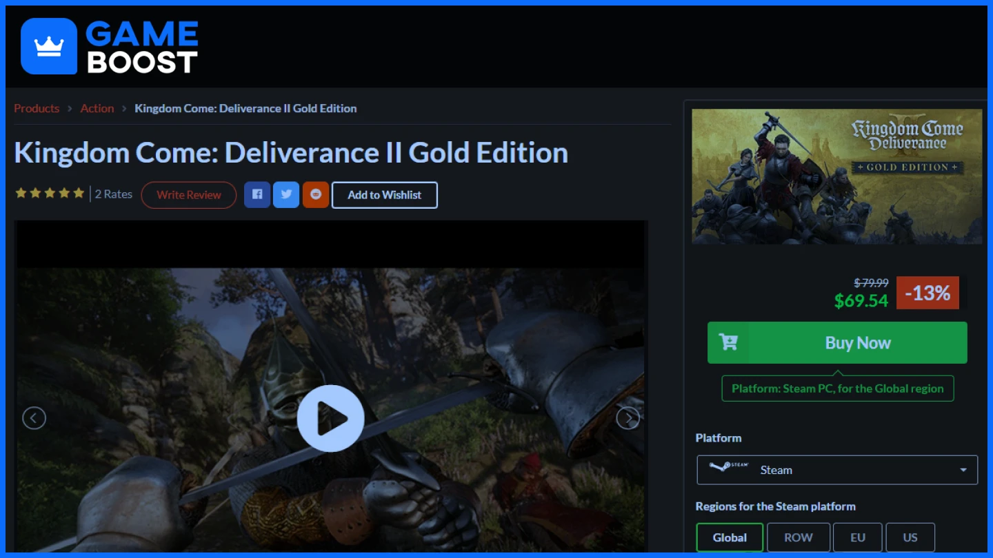 hrk kingdom come deliverance 2 gold edition