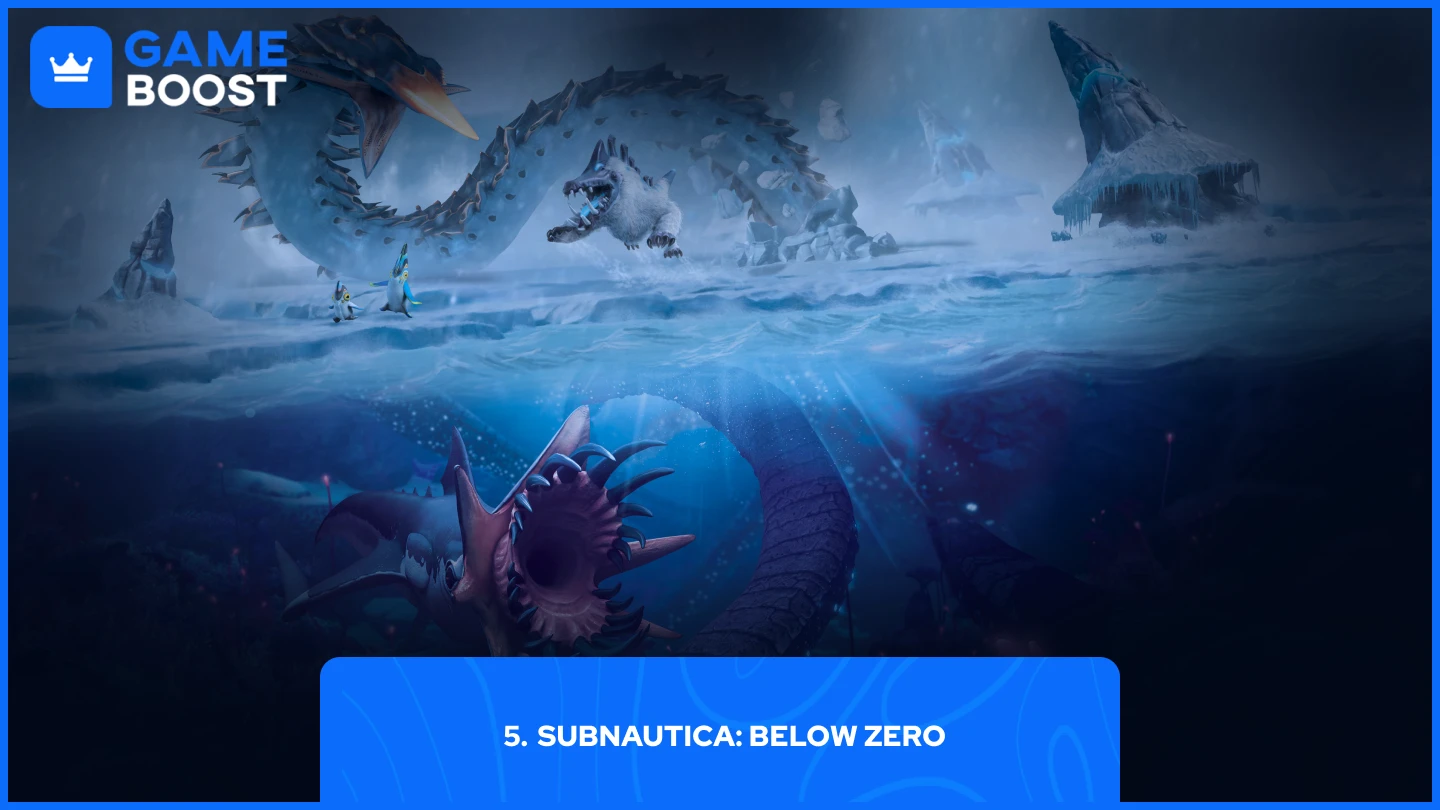 a picture for Subnautica: Below Zero monsters