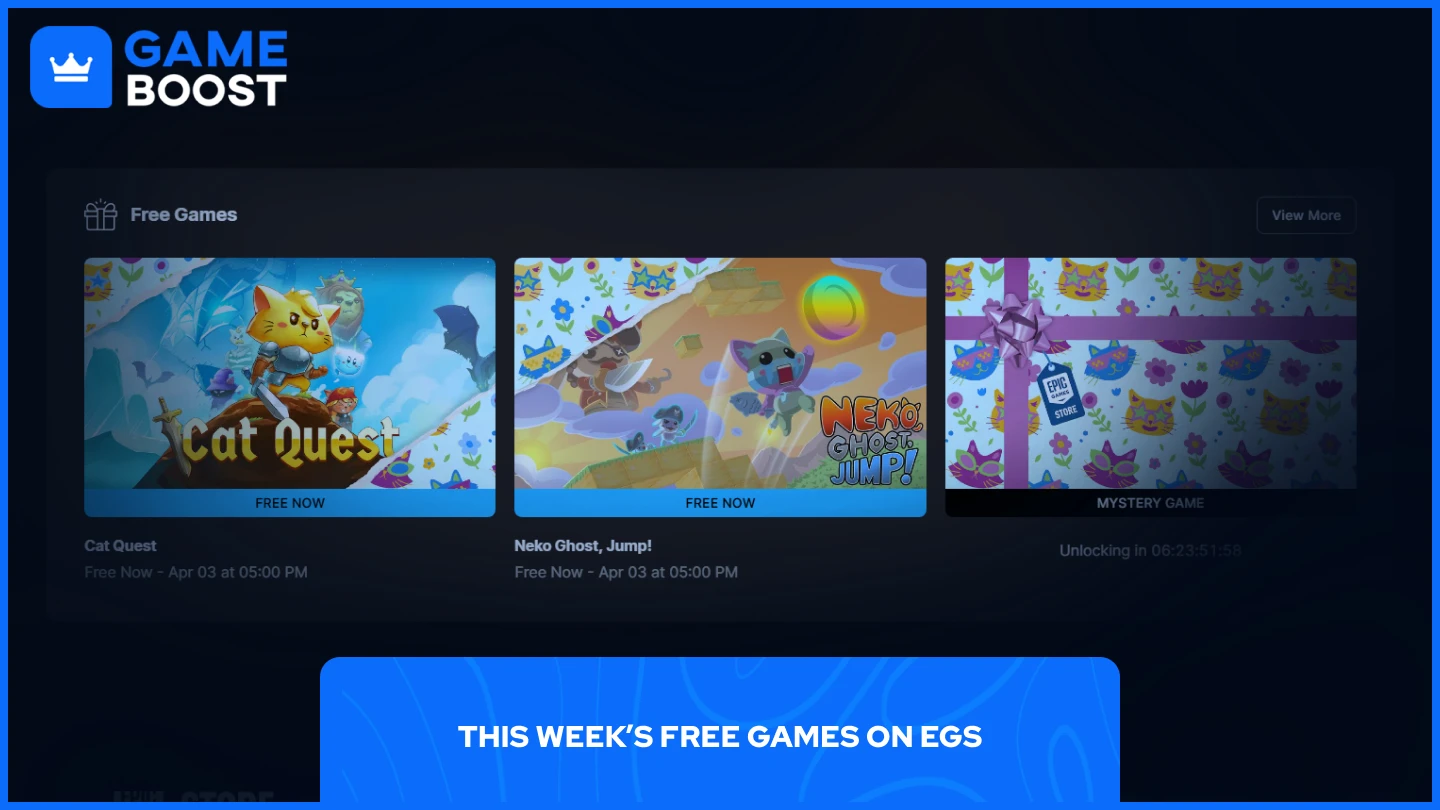 Epic Week What’s Free on Epic Games Store This Week? ⸱ Week #14