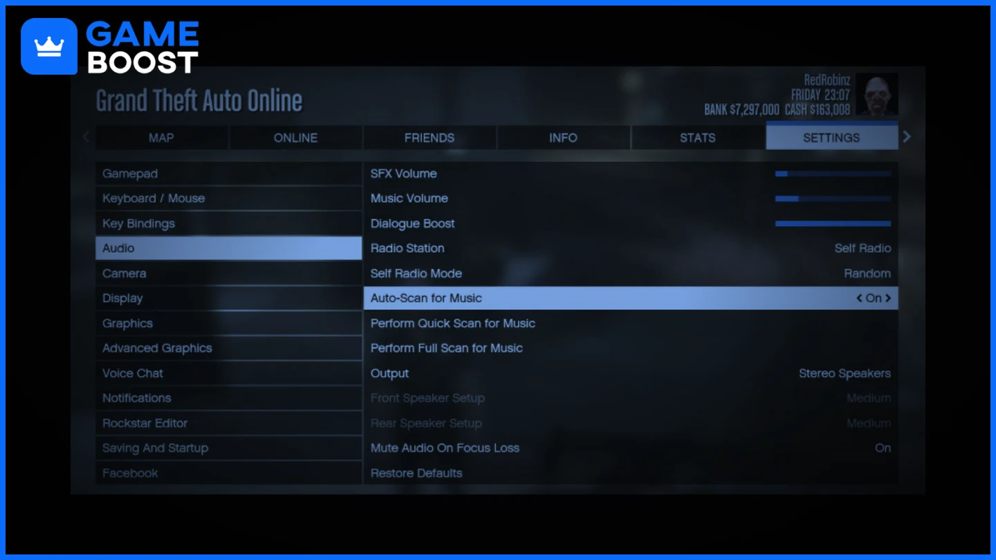 gta 5 scanning for music