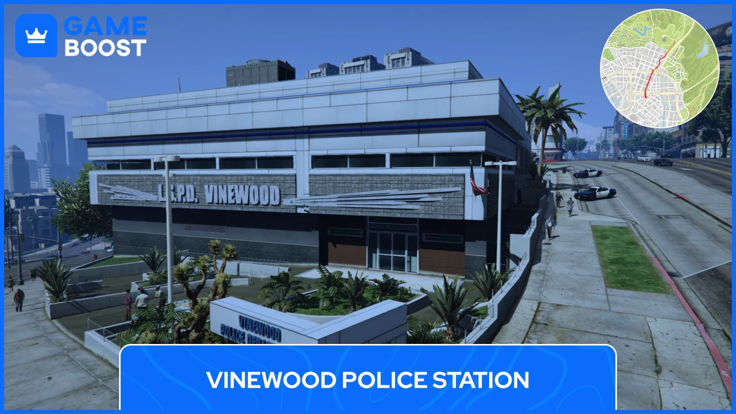 vinewood police station gta 5