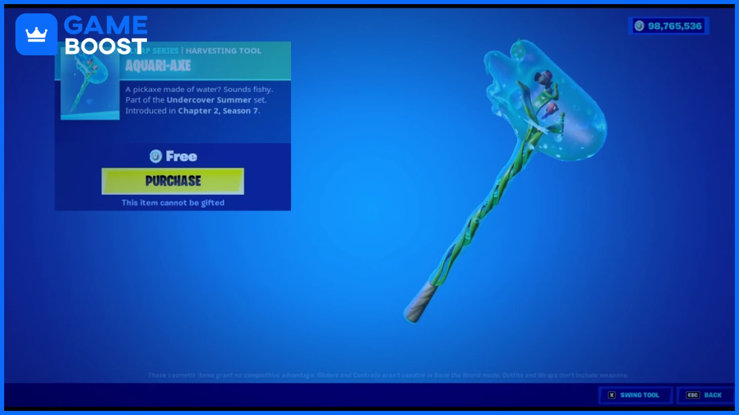 aquari axe fortnite