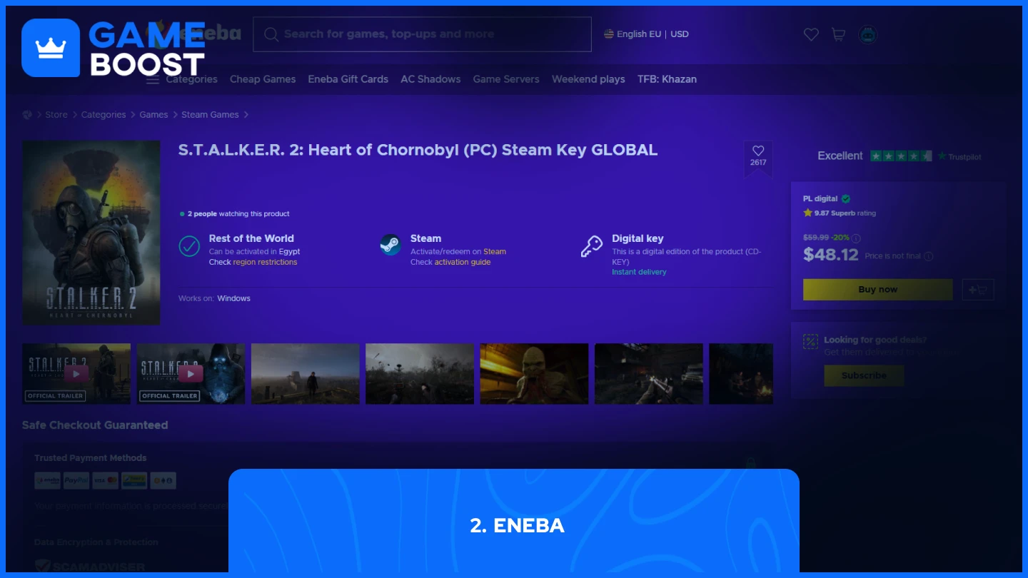 eneba stalker 2 product page