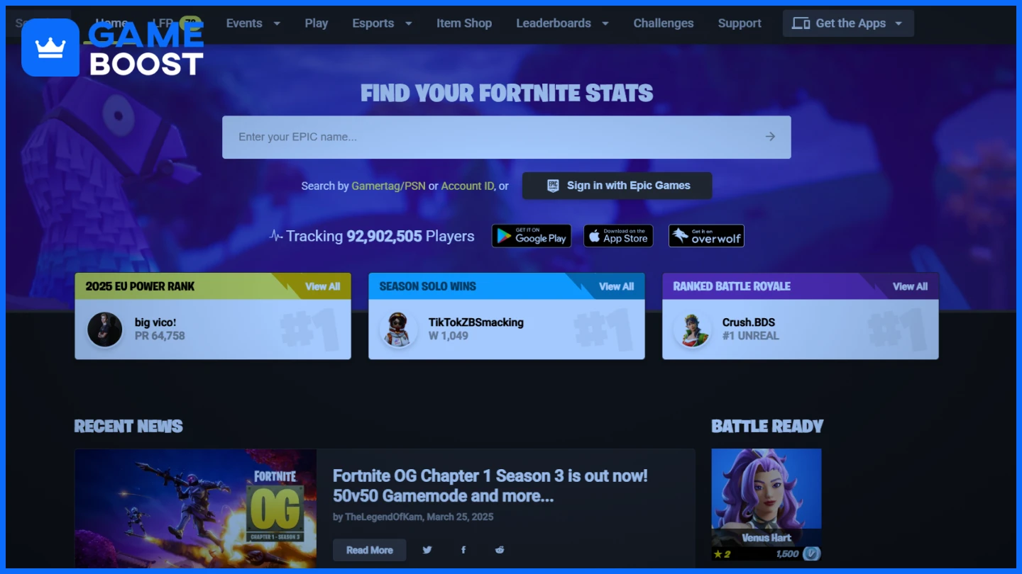 fortnite tracker