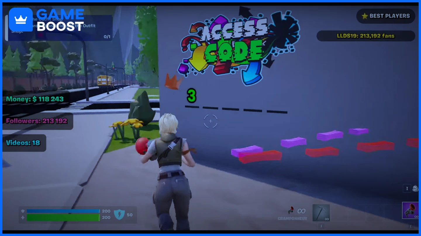 tiktoker tycoon fortnite xp map