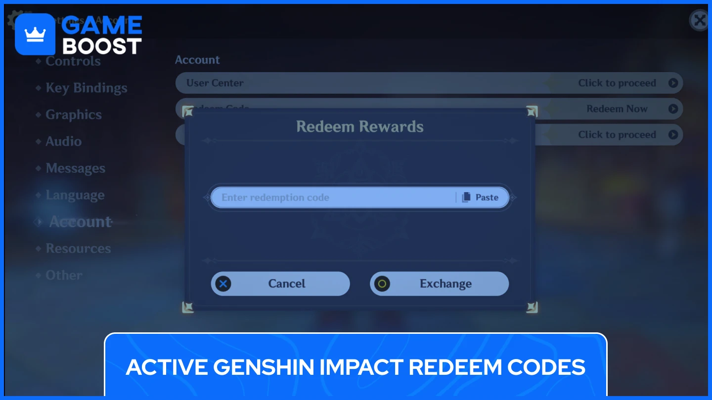 active genshin impact redeem codes