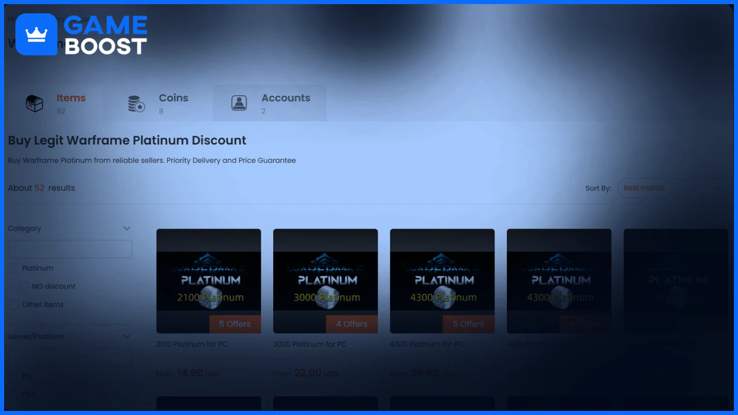igv warframe platinum 
