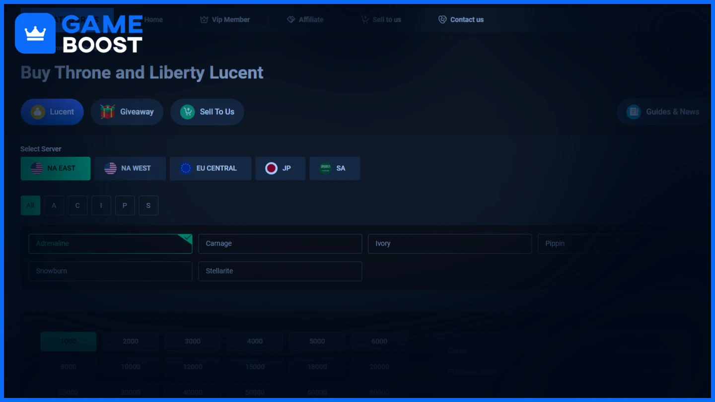 mmoexp throne and liberty lucent