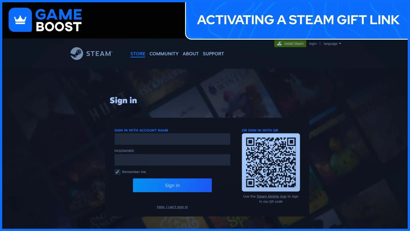 steam sign in